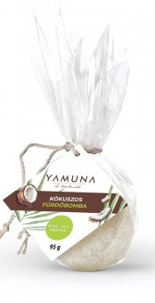 Bila de baie efervescenti cu ulei de cocos Yamuna 95 gr.