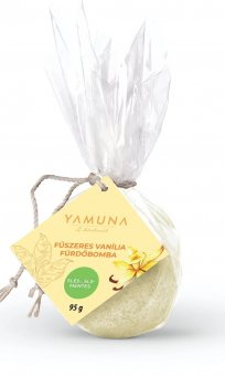 Bila de baie efervescenti cu vanilie aromata Yamuna 95 gr.