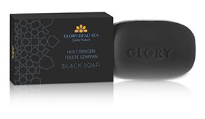 Glory sapun negru cu sare de la Marea Moarta 120g.