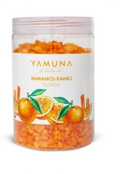Sare de baie Yamuna cu portocala scortisoara 1000 gr.