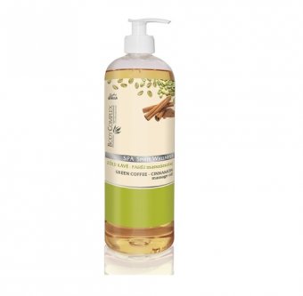 Spa Spirit Wellness ulei de masaj cu cafea verde si scortisoara 1000 ml. 