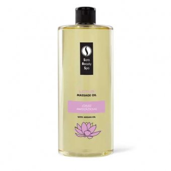 Ulei de masaj de argan Lotus SaraBeautySpa 1000 ml. 