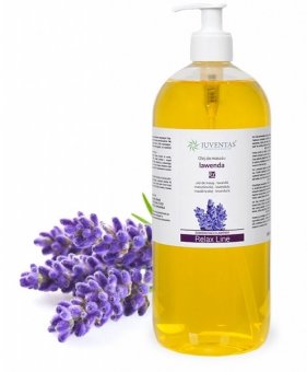 Ulei de masaj Relax Line cu extract de lavanda1000 ml.