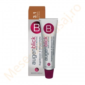 Vopsea profesionala gene și sprâncene Maro Deschis 15 ml 