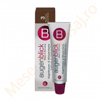 Vopsea profesionala gene și sprâncene Maro Natural15 ml 