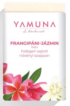 Yamuna sapun natural presat la rece de frangipani iasomie 110 gr. 