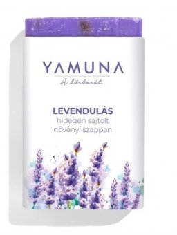 Yamuna sapun natural presat la rece cu lavanda 110 gr. 