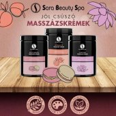 Crema de masaj Caise SaraBeautySpa 1000 ml. 