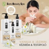 Crema de masaj Vanilie Iasomie SaraBeautySpa 500ml.