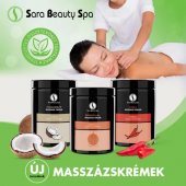 Crema de masaj cu Chili SaraBeautySpa 1000 ml. 