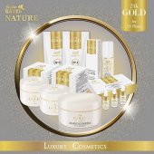 Golden Green Nature 24K Gold masca alginata cu ser activ.