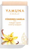 Yamuna sapun natural presat la rece cu vanilie aromata 110 gr. 